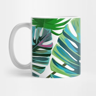 Cute Tropical Leaf Mug